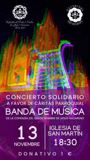 Concierto solidario de la Banda de Música