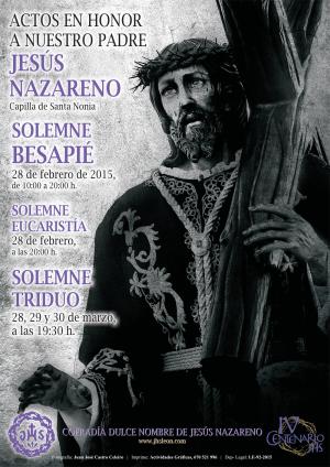 Solemne Triduo a Ntro. Padre Jesús Nazareno