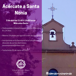 ¡Acércate a Santa Nonia!