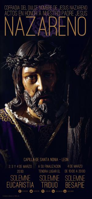 Actos en honor a Ntro. Padre Jesús Nazareno