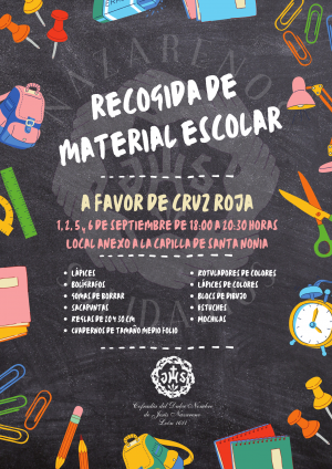 Recogida solidaria de material escolar