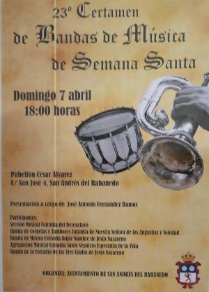 23º edición del Certamen de Bandas de Música de Semana Santa