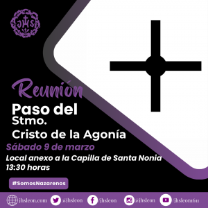 Reunión del paso Stmo. Cristo de la Agonía