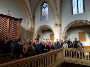 Visita a las obras del futuro Museo de Semana Santa