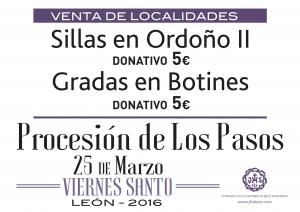 Disponibles las entradas para los asientos en Botines y Ordoño II