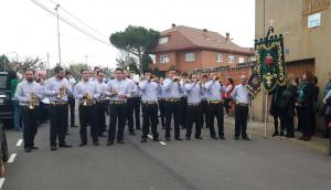 La banda de Cornetas y Tambores en la festividad del Consuelo