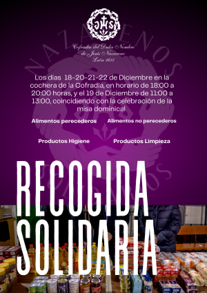 Recogida solidaria