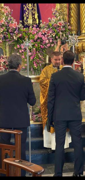 Toma de posesión de D. Luis García como nuevo Abad de la Colegiata de San Isidoro