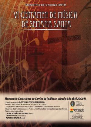 VI Certamen Música Semana Santa en Carrizo